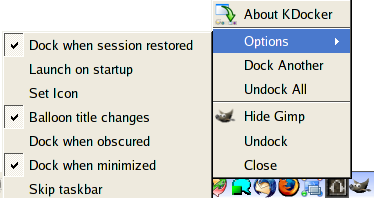 Context menu